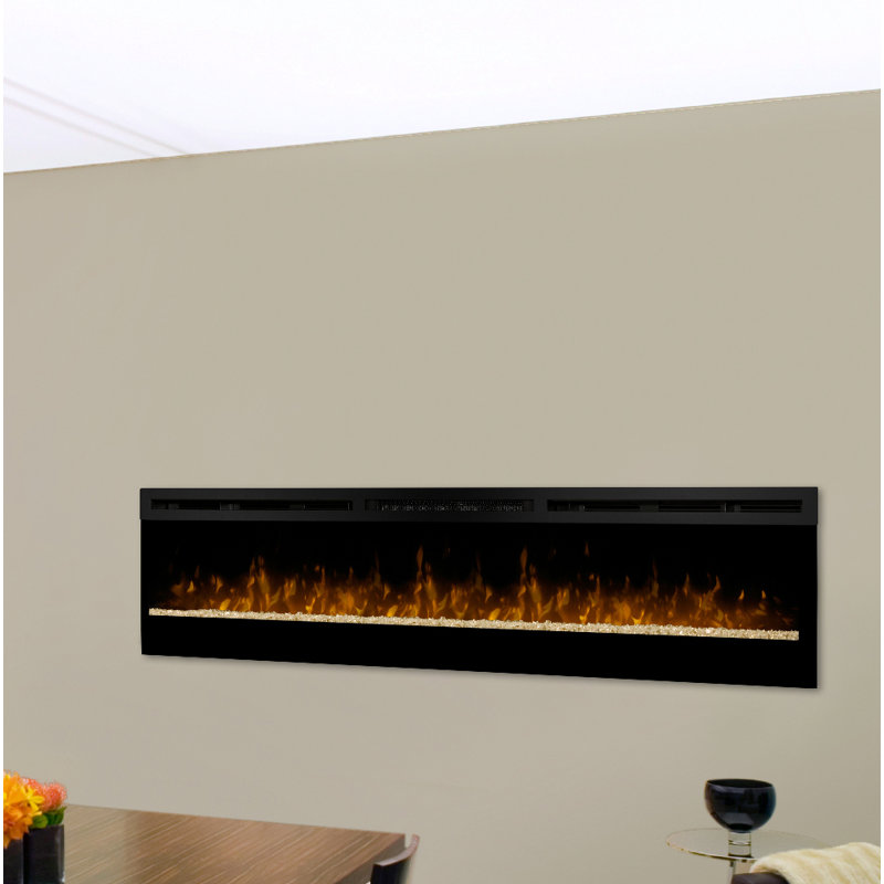 Orren Ellis Lester Wall Mounted Electric Fireplace & Reviews Wayfair